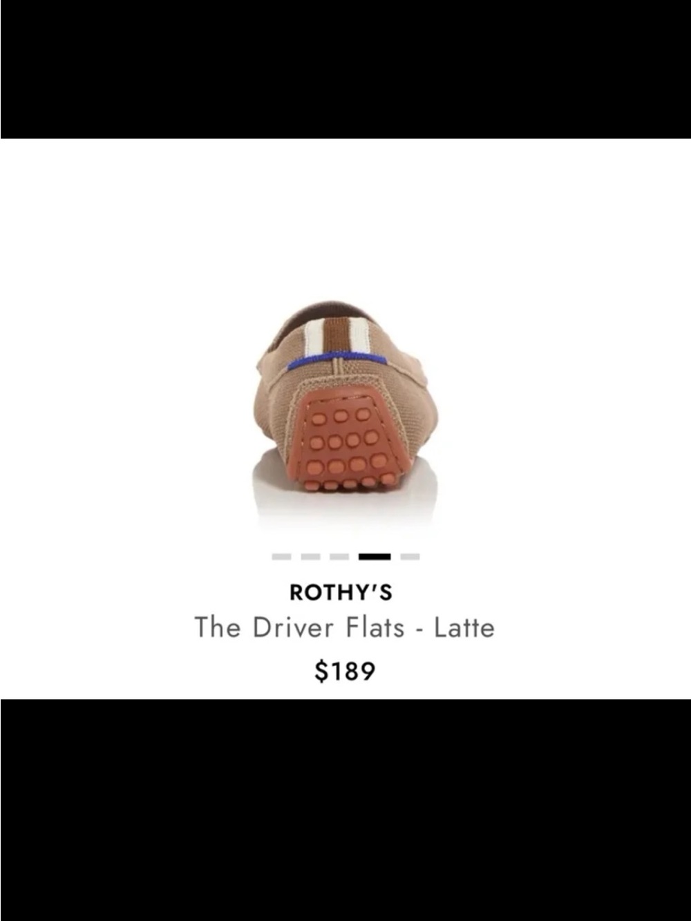 Rothy's The Driving Loafer Neutral Slip On Mens Size 8.5 Women’s 9.5/10 - Picture 5 of 12